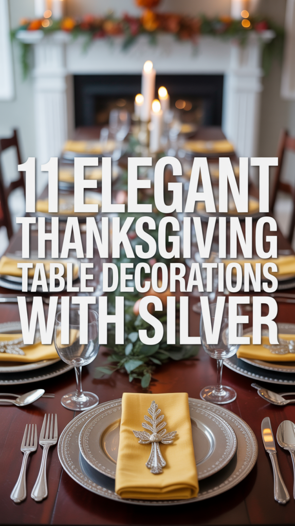thanksgiving decorations table setting diy ideas