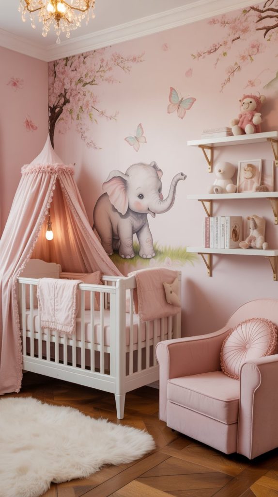 Baby girl nursery room ideas