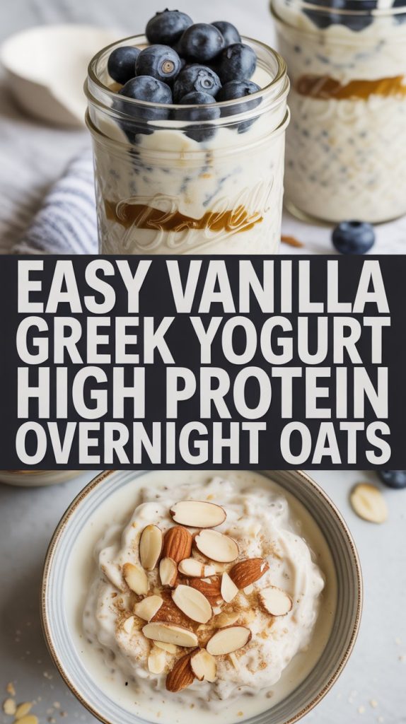 Chia Seeds High protein overnight oats