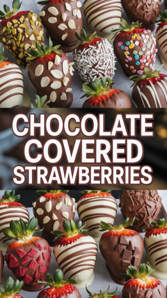 Chocolate Covered Desserts