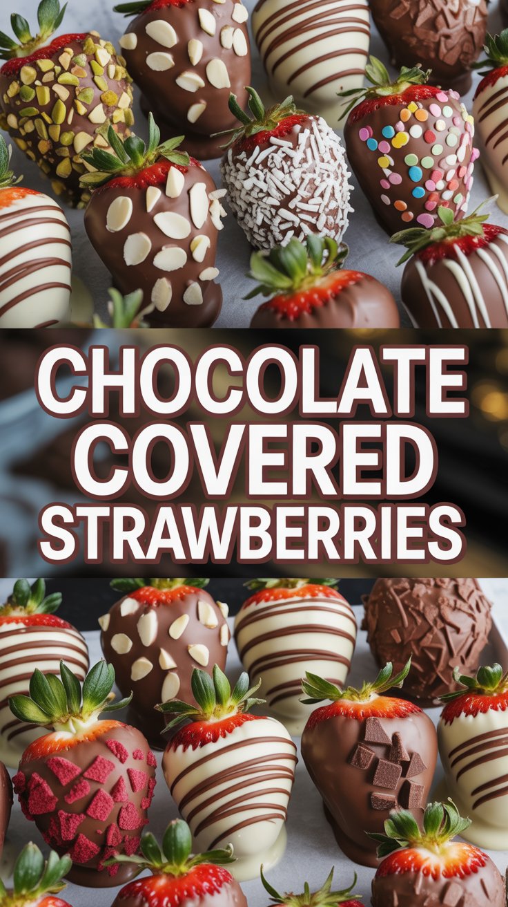 Chocolate Covered Desserts