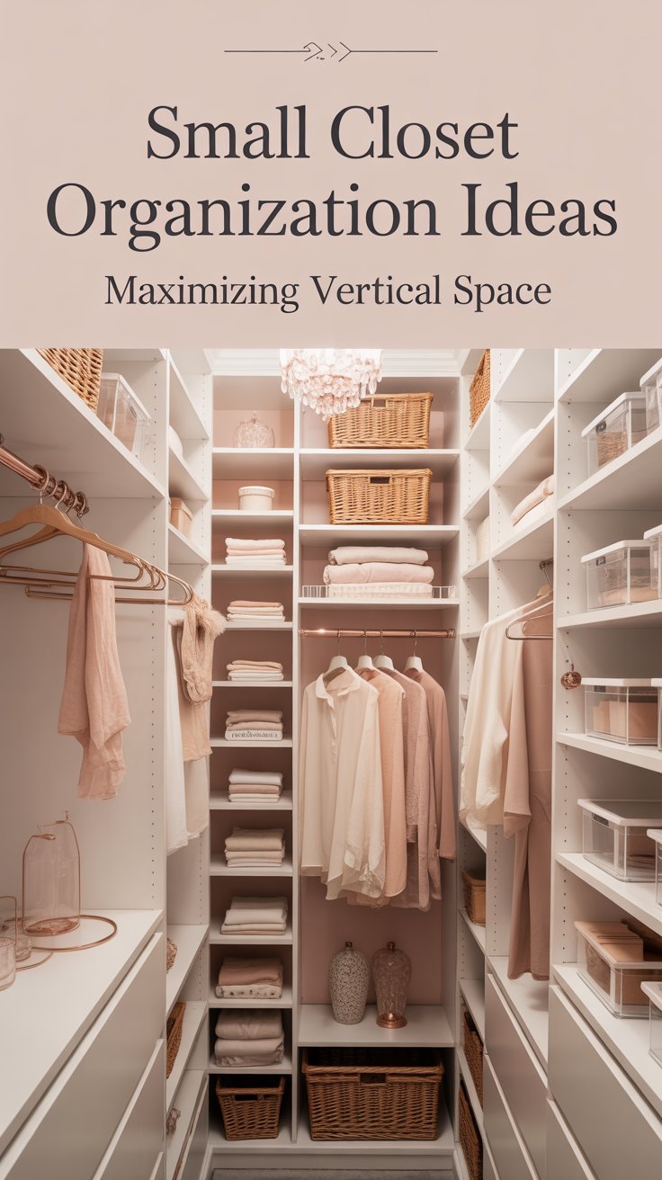 9 Clever Closet Organization Ideas for Small Walk-In Spaces - Samantha Lila