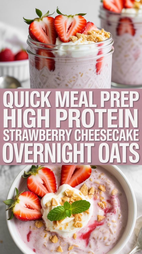 Dairy Free High protein overnight oats