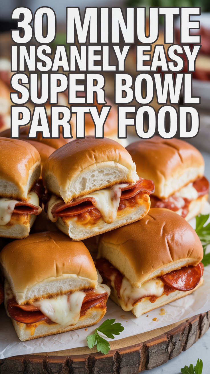 Easy super bowl party food