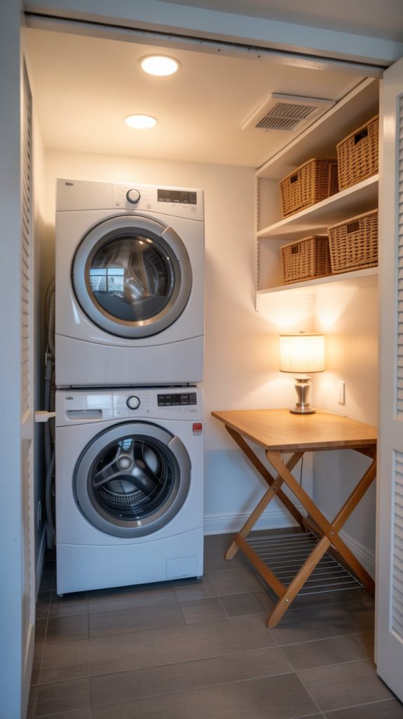 Small Laundry Room Ideas Front Loaders Small laundry room ideas
