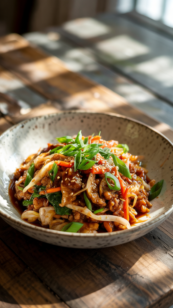 Healthy High Protein Dinner Recipes High Protein Egg Roll in a Bowl Recipe