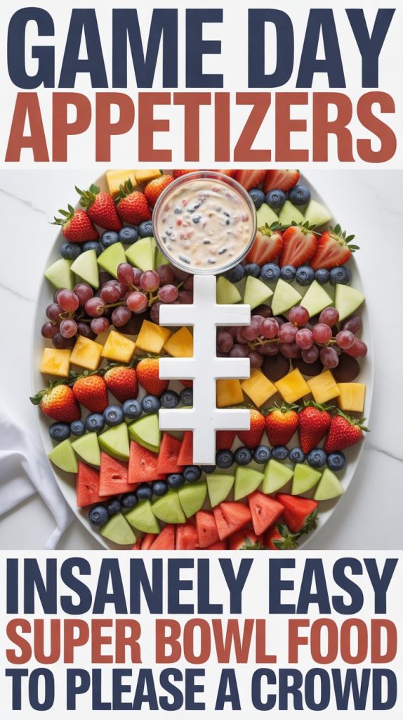 Keto Super bowl food Large Assorted Fruit Tray Recipe