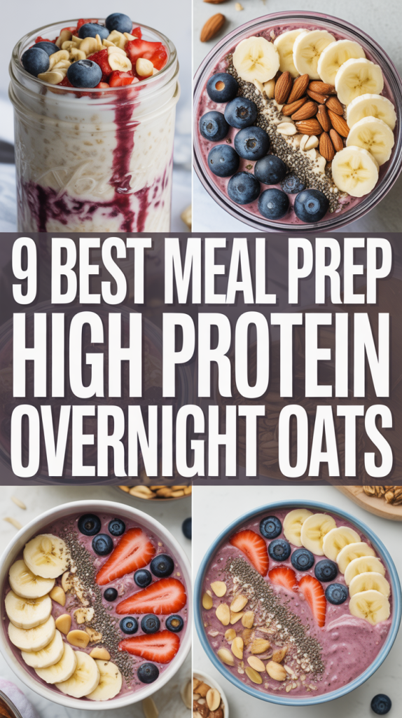 Overnight oats high protein