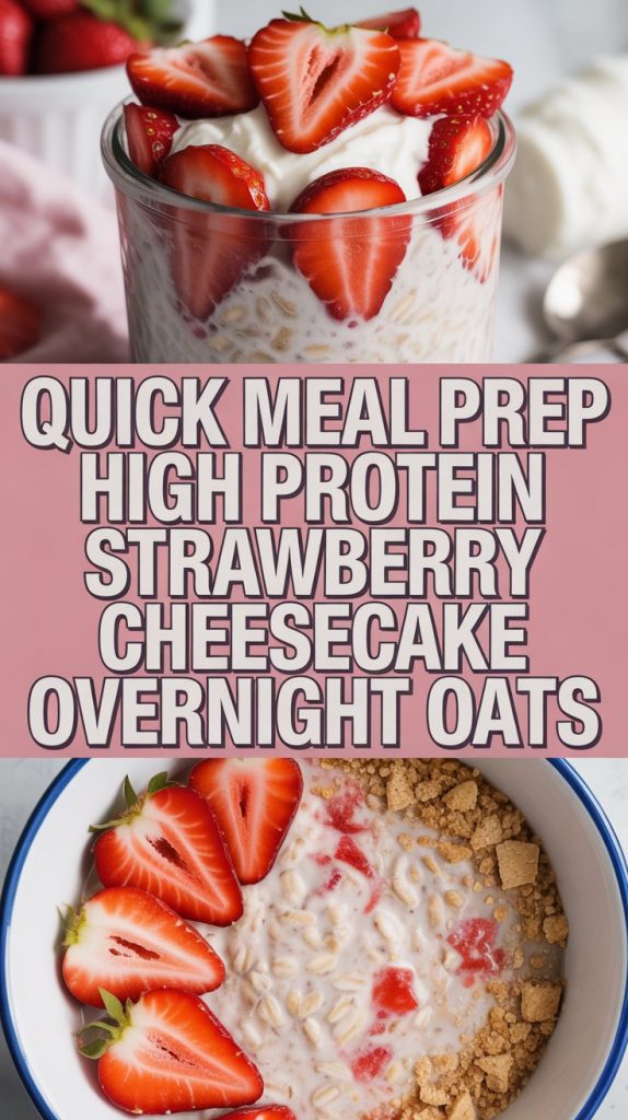 Protein Powder overnight oats
