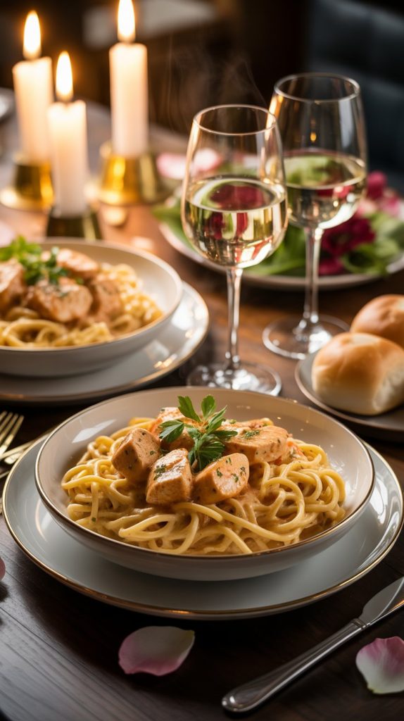 Romantic dinner Valentines Day Meals