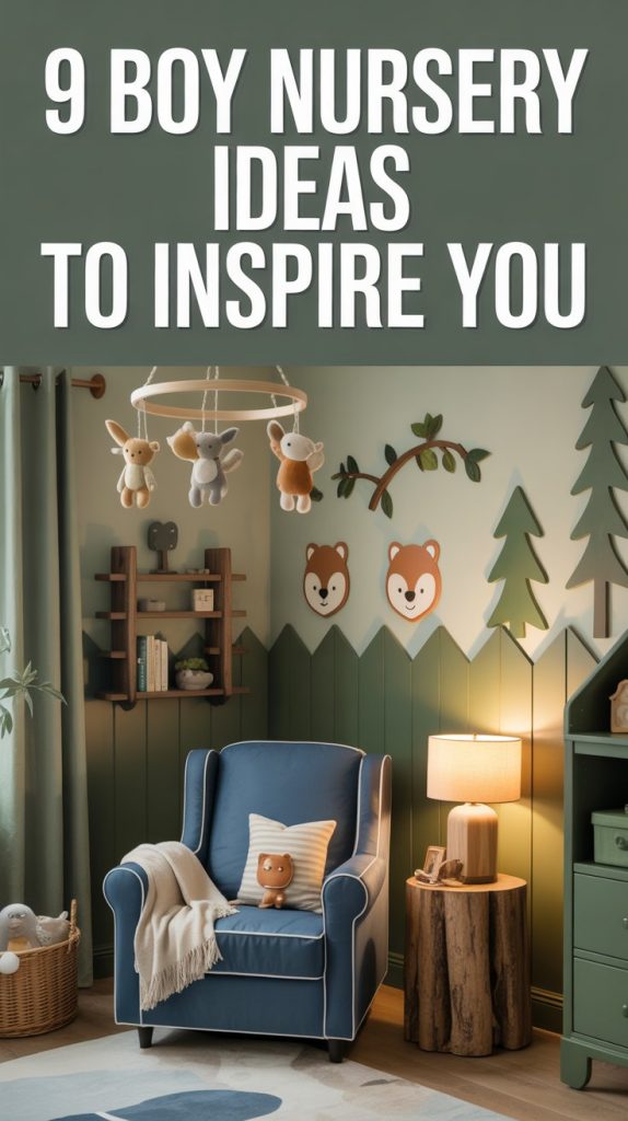 Boy Nursery Ideas Woodsy Baby Nursery
