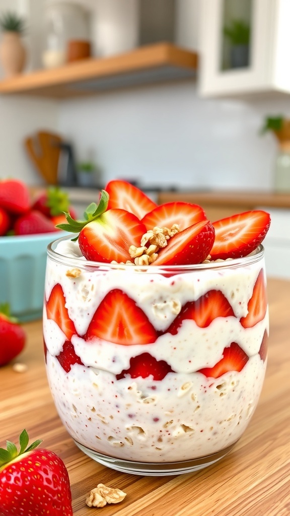 High Protein Overnight Oats