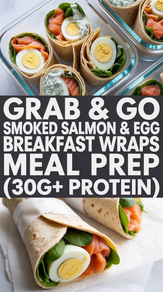 Breakfast Meal Prep Breakfast meal prep Burritos