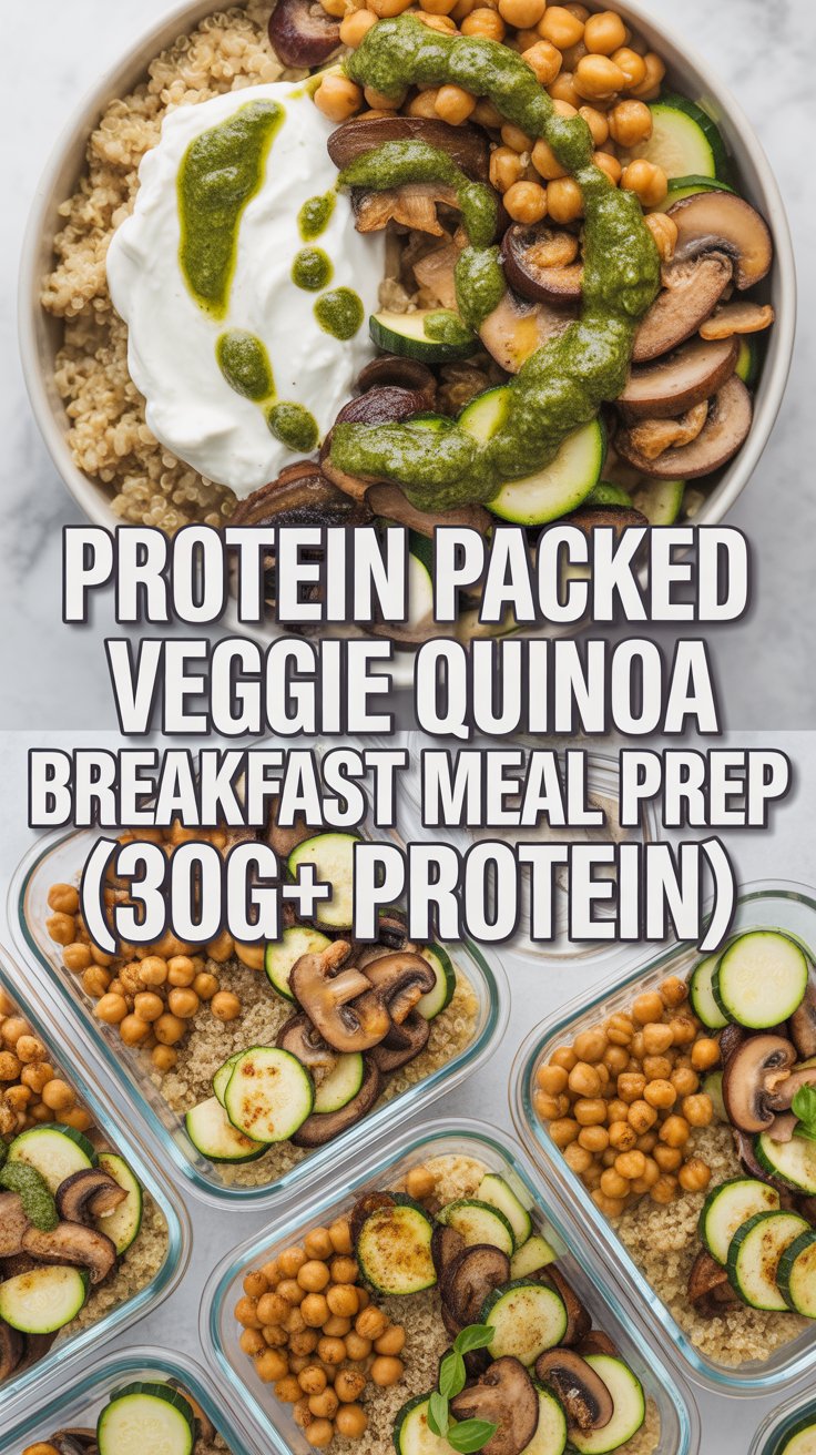 Breakfast meal prep Ideas High Protein