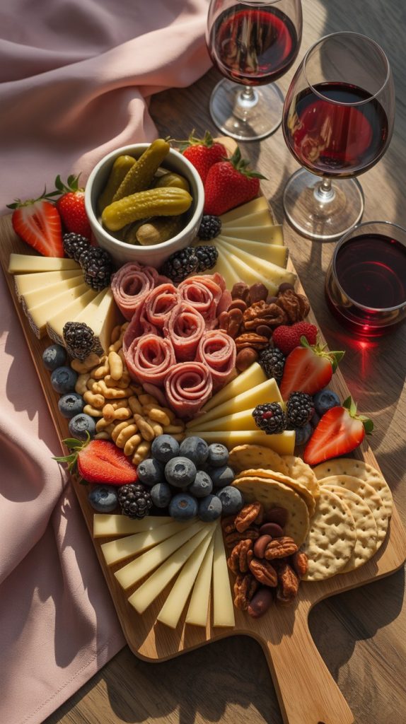 Valentines charcuterie board Charcuterie board ideas How To Build