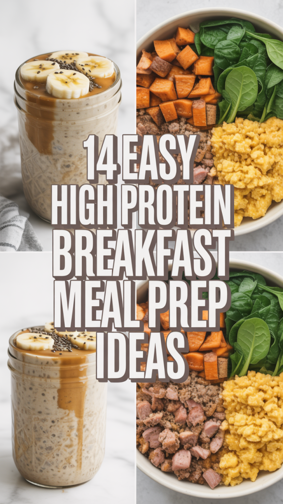 Breakfast Meal Prep Meal prep ideas for the week