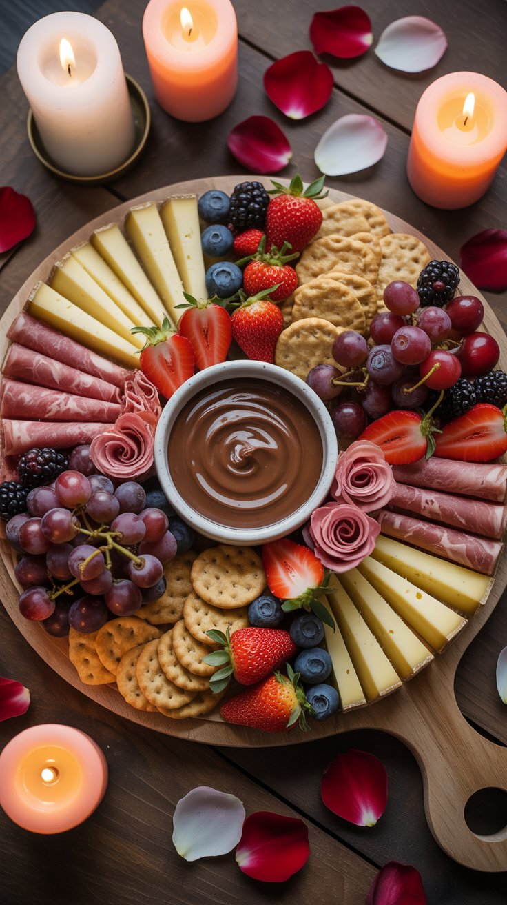 Valentine's Day Charcuterie Boards