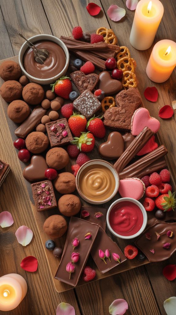 Valentines charcuterie board Valentines charcuterie board Sweets