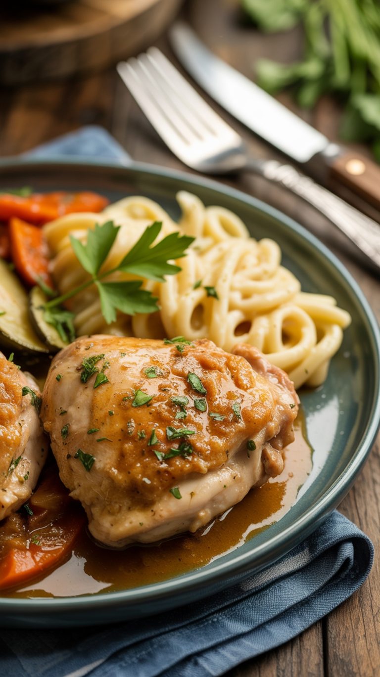 Garlic Butter Boneless Chicken Thighs Recipe