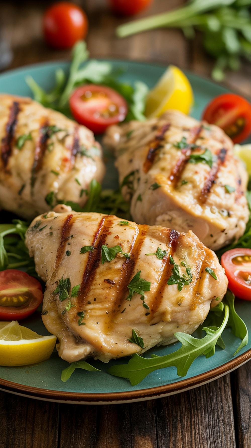 Lemon Herb Boneless Chicken Thighs Recipe