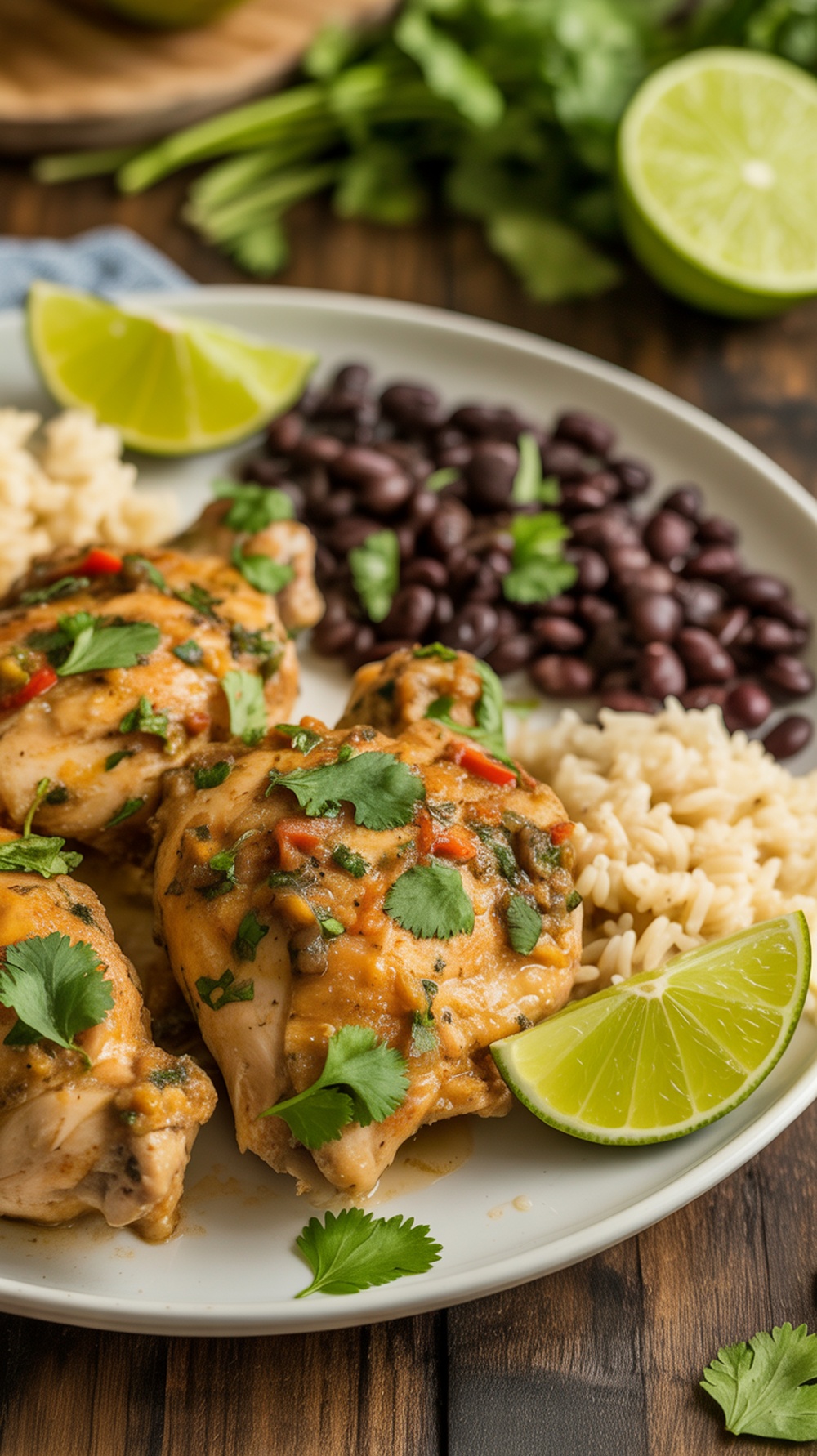 Cilantro Lime Boneless Skinless Chicken Thighs Recipe