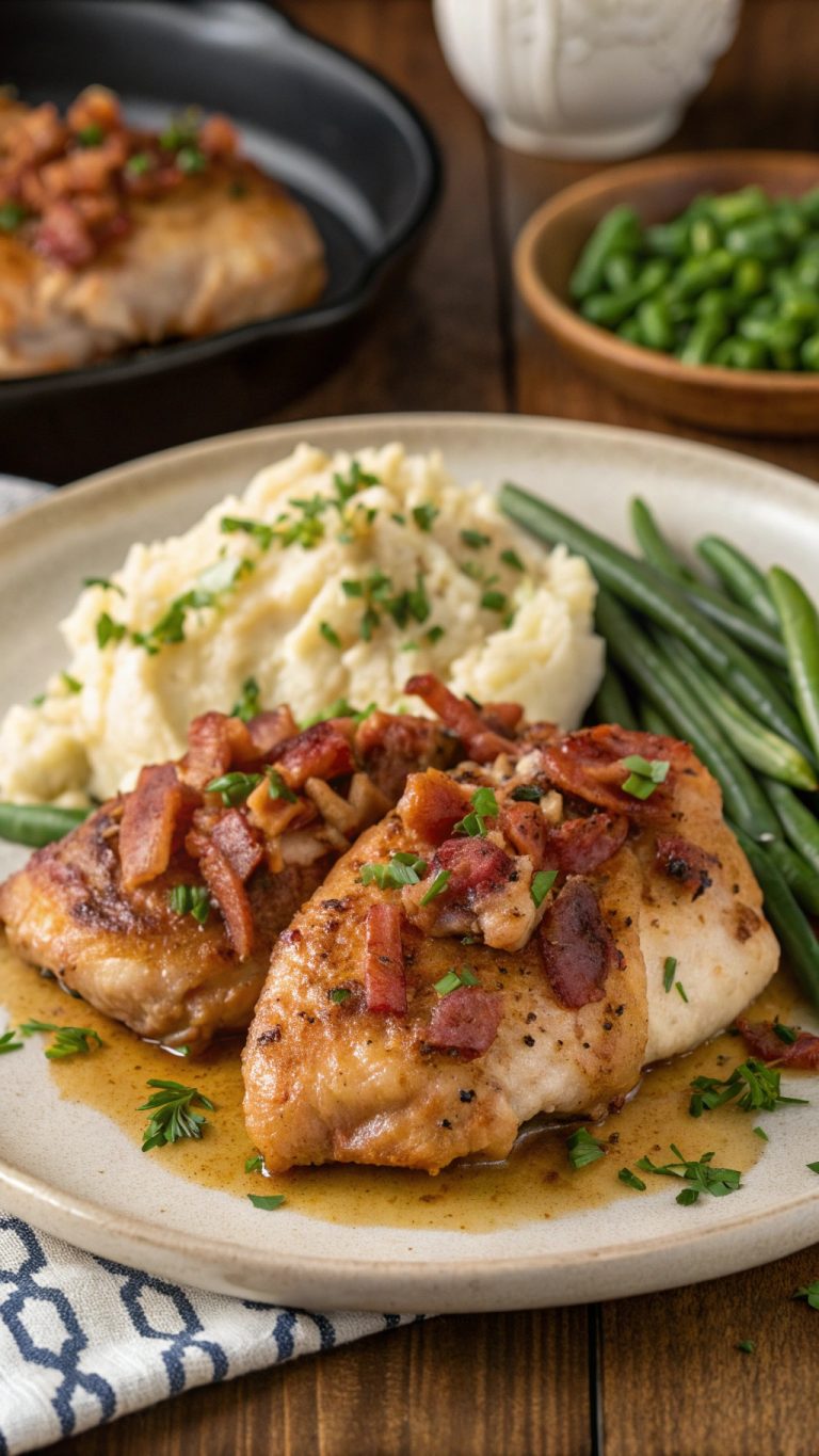 Bacon Ranch Boneless Skinless Chicken Thighs Recipe