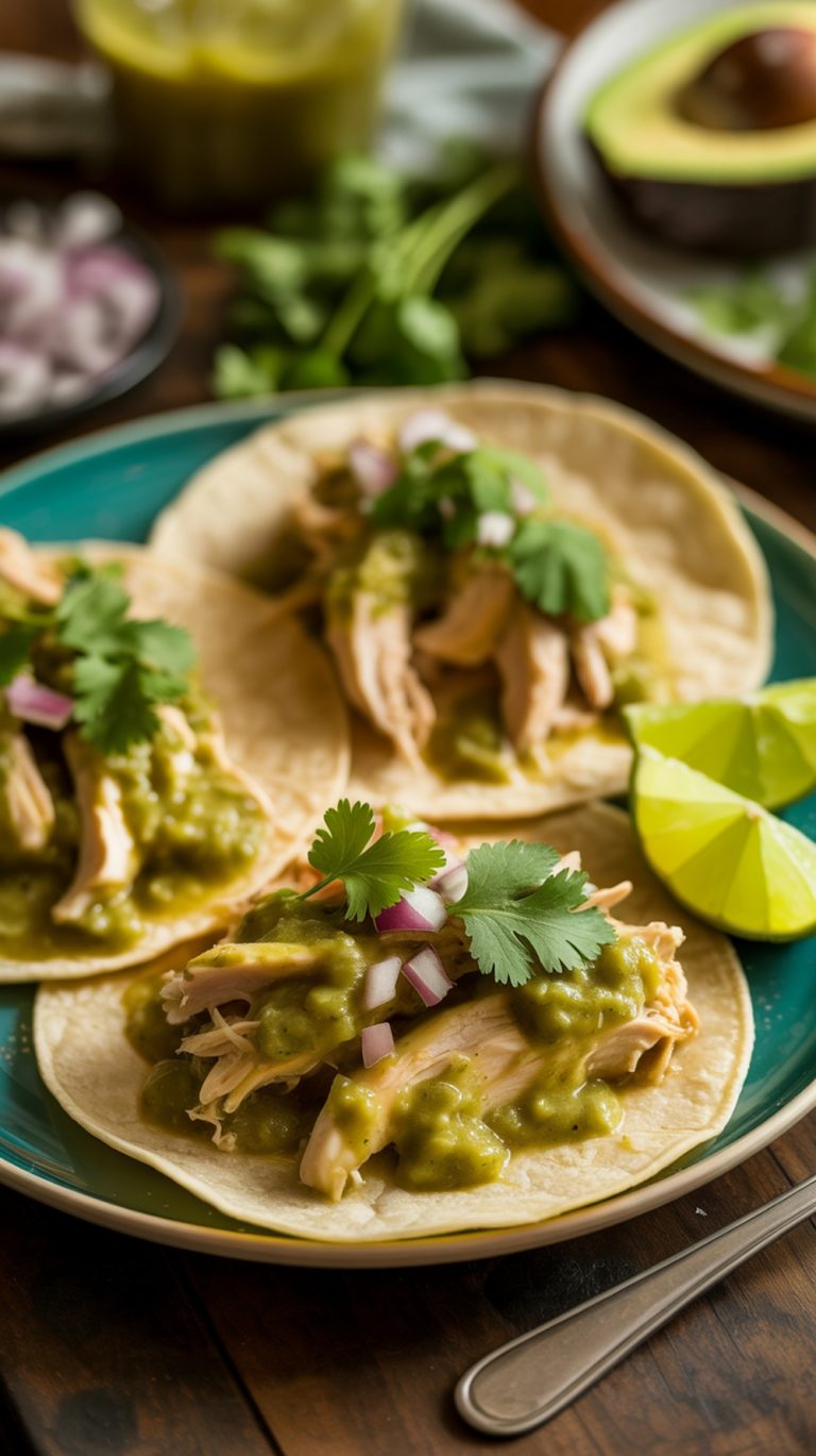 Salsa Verde Crockpot Chicken Thighs Recipe